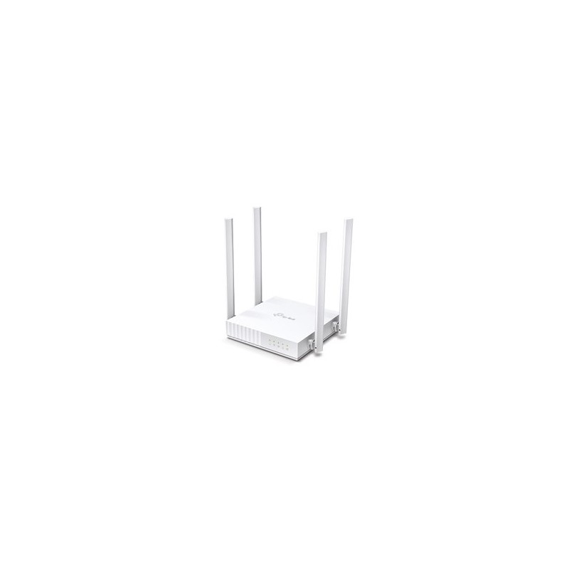 ROUTER WI-FI TP-LINK ARCHER C24 AC750 4 ANTENAS FIJAS 1PTO WAN 4 PTOS RJ45 10/100 MODO 3 EN 1 AP/ROUTER/EXTENSOR
