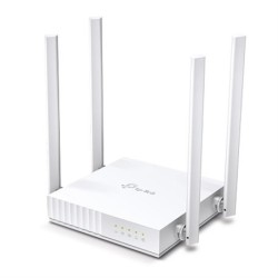 ROUTER WI-FI TP-LINK ARCHER C24 AC750 4 ANTENAS FIJAS 1PTO WAN 4 PTOS RJ45 10/100 MODO 3 EN 1 AP/ROUTER/EXTENSOR