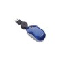 MINI MOUSE VERBATIM ALAMBRICO RETRACTIL TRAVEL VB98113 AZUL USB