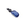 MINI MOUSE VERBATIM ALAMBRICO RETRACTIL TRAVEL VB98113 AZUL USB