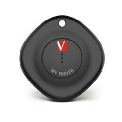 Localizador de objetos Verbatim compatible con Apple Bluetooth 1 unidad MYF-01 Negro