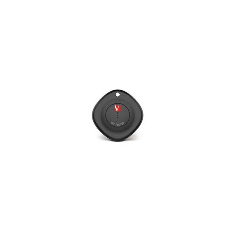 Localizador de objetos Verbatim compatible con Apple Bluetooth 1 unidad MYF-01 Negro