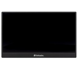 Monitor Verbatim 14 LED Portatil 1920 X 1080 / 60Hz Resolucion H*V/Fv USB-C/USB-A/HDMI/Audio 3.5 Negro