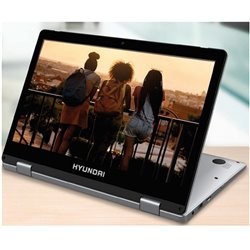 LAPTOP HYUNDAI HYFLIP CEL-N3350 11.6 4GB 64GB W10P SILVER