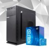 PC INTEL CELERON  2 NÚCLEOS SSD 240GB DDR4 8GB MONITOR TECLADO Y MOUSE