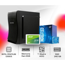 CPU INTEL G5905 10MA 2 NÚCLEOS SSD 240GB DDR4 8GB