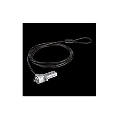 CANDADO PARA LAPTOP TECHZONE DE COMBINACION 3 EN 1 INTERCAMBIABLE 1.8M