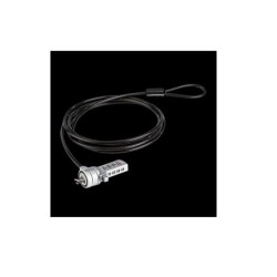 CANDADO PARA LAPTOP TECHZONE DE COMBINACION 3 EN 1 INTERCAMBIABLE 1.8M