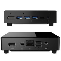 Computadora Mini PC ECS LIVA Z3 Celeron N4500 4GB RAM 64GB EMMC con Windows 11 Pro 64-bit
