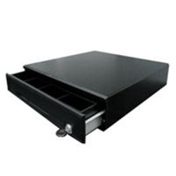 CAJON DE DINERO EC LINE HEAVY DUTY METALICO EC-CD-200M NEGRO COMPARTIMENTOS BILLETES 5 MONEDAS 7 A 8