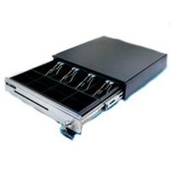 CAJON DE DINERO PREMIUM 5 BILLETES/ 8 MONEDAS CON RODAMIENTOS Y PANEL DE ACERO INOXIDABLE 1 MILLON DE OPERACIONES