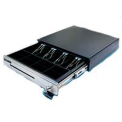 CAJON DE DINERO PREMIUM 5 BILLETES/ 8 MONEDAS CON RODAMIENTOS Y PANEL DE ACERO INOXIDABLE 1 MILLON DE OPERACIONES