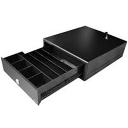 CAJON DE DINERO 3NSTAR CD200 NEGRO 3 COMPARTIMIENTOS PARA BILLETES Y 4 PARA MONEDAS