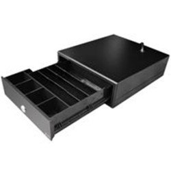 CAJON DE DINERO 3NSTAR CD200 NEGRO 3 COMPARTIMIENTOS PARA BILLETES Y 4 PARA MONEDAS