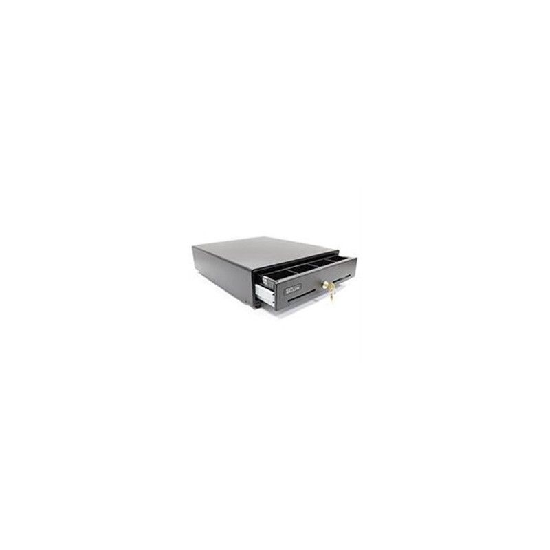 CAJON DE DINERO EC LINE JUNIOR EC-G5100-II-GREY COMPARTIMENTOS BILLETES 4 / MONEDAS 8