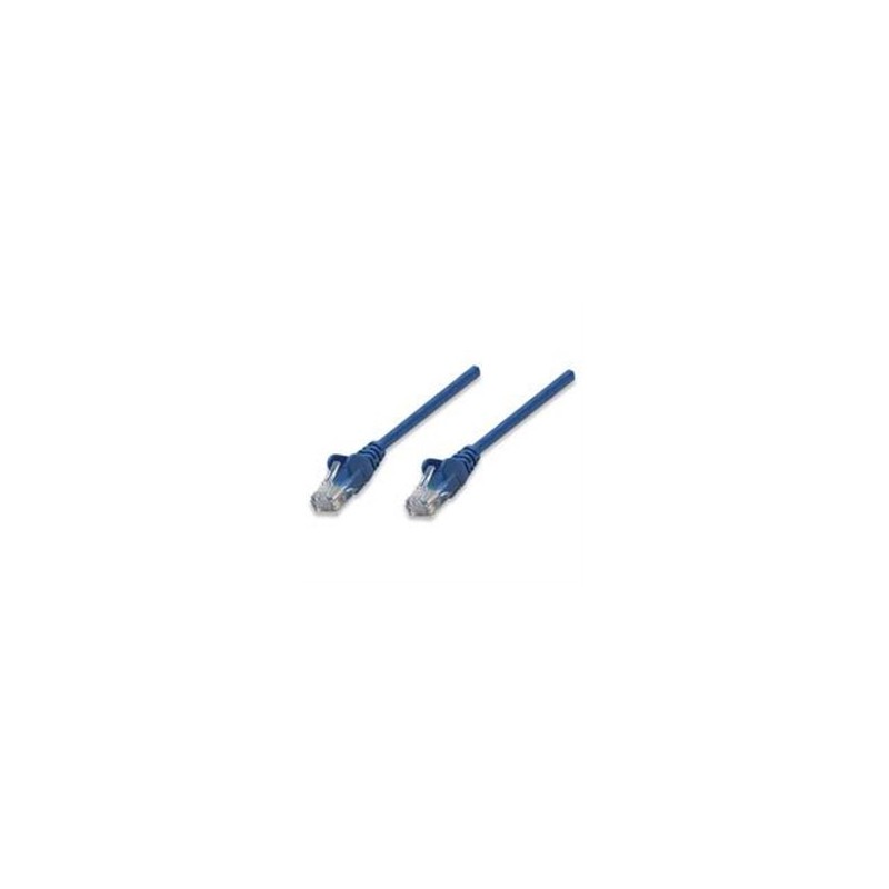 CABLE DE RED PATCH CAT5E INTELLINET RJ45 4.2 METROS 14 FT COLOR AZUL
