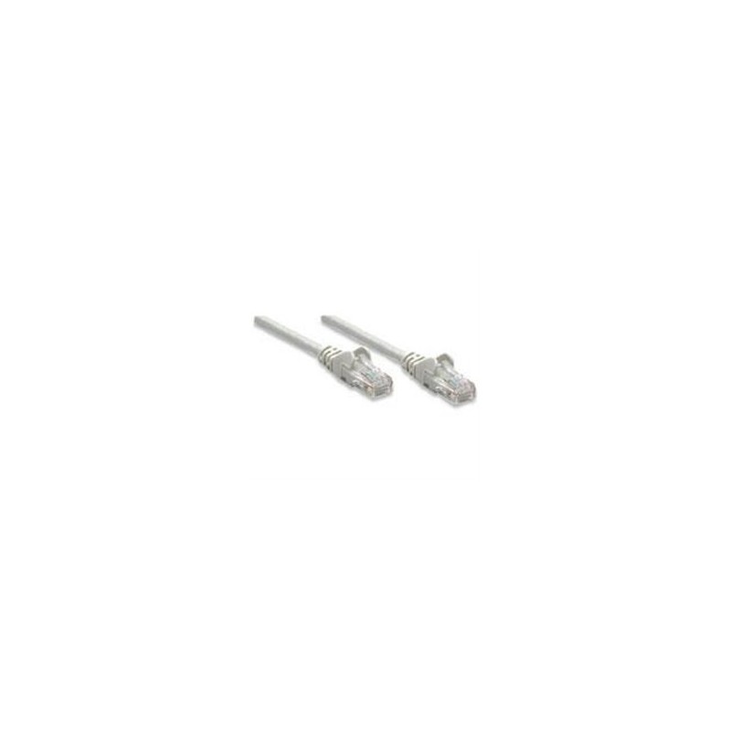 CABLE DE RED PATCH CAT6 INTELLINET RJ45 2.0 METROS 7 FT COLOR GRIS