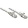 CABLE DE RED PATCH CAT6 INTELLINET RJ45 2.0 METROS 7 FT COLOR GRIS