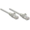 CABLE DE RED PATCH CAT6 INTELLINET RJ45 2.0 METROS 7 FT COLOR GRIS