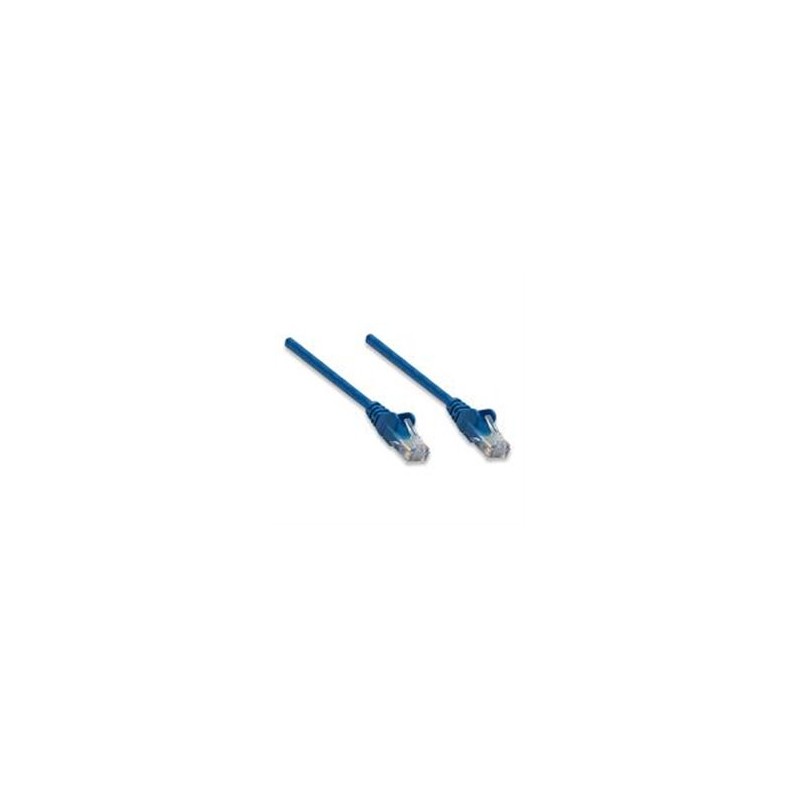 CABLE DE RED PATCH CAT5E INTELLINET RJ45 7.6 METROS 25 FT  COLOR AZUL