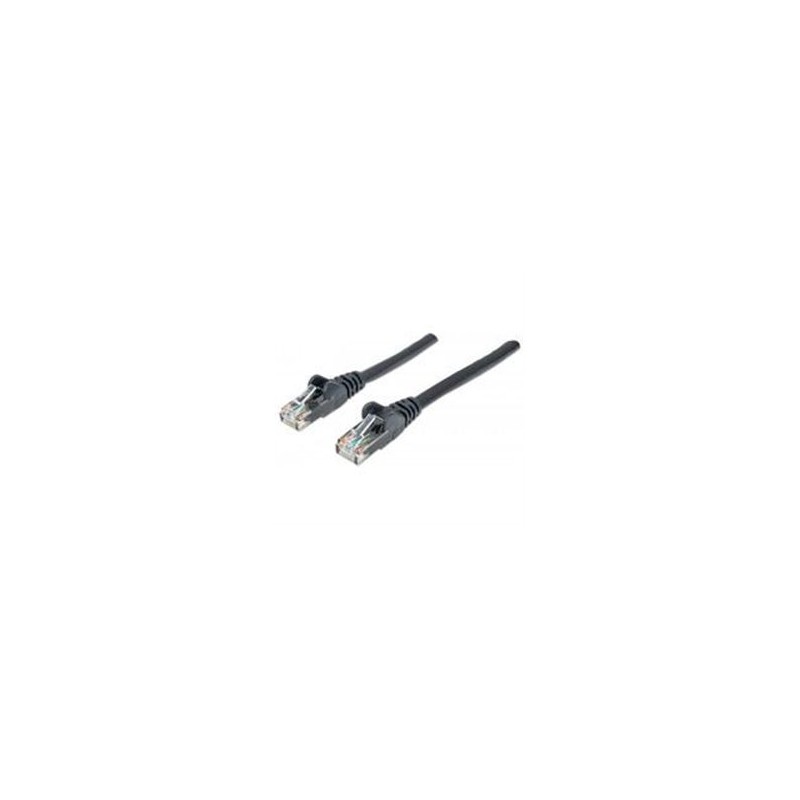 CABLE DE RED PATCH CAT6 INTELLINET RJ45 1.0 METRO 3 FT COLOR NEGRO