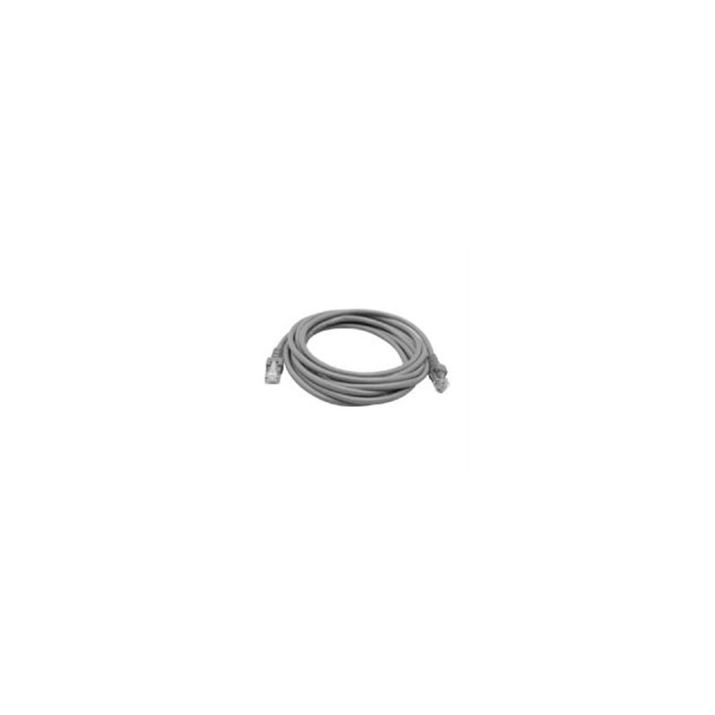 CABLE DE RED RJ45 GHIA 3 MTS 9 PIES PATCH CORD CAT 5E UTP GRIS 100COBRE