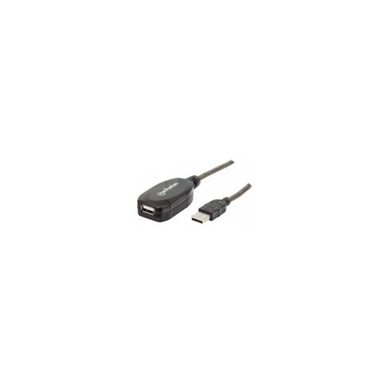 CABLE EXTENSION MANHATTAN USB 2.0 10M ACTIVA ENCADENABLE X3 M-H