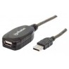 CABLE EXTENSION MANHATTAN USB 2.0 10M ACTIVA ENCADENABLE X3 M-H