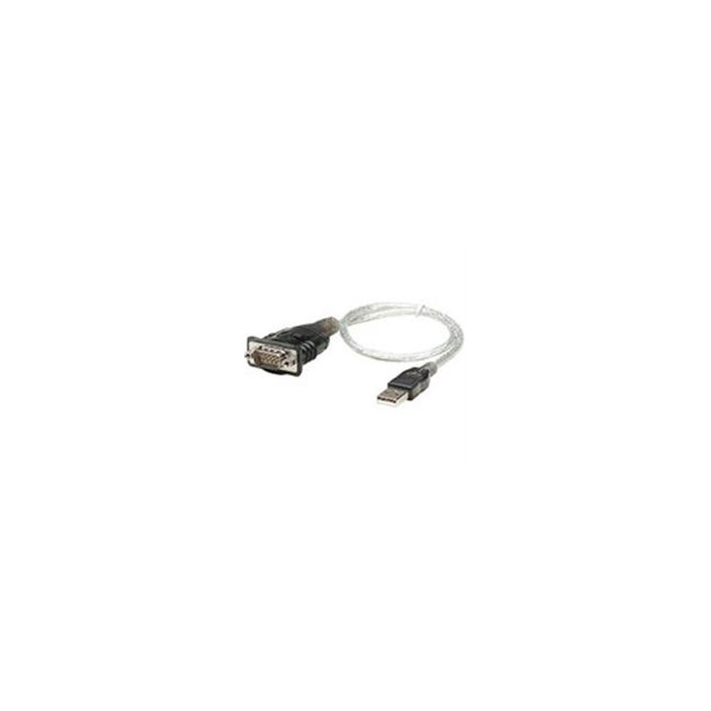 CABLE CONVERTIDOR MANHATTAN USB A SERIAL DB9 RS232 45CM BLISTER