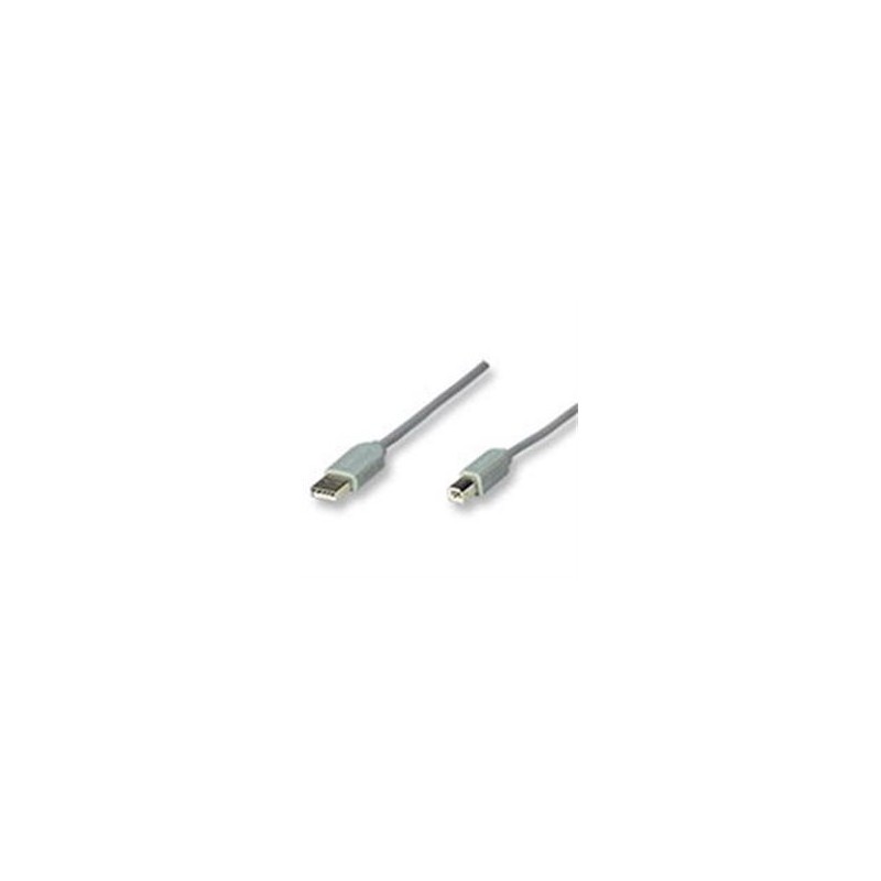 CABLE USB 1.1 MANHATTAN A-B 4.5 MTS GRIS