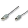 CABLE USB 1.1 MANHATTAN A-B 4.5 MTS GRIS