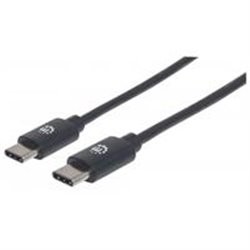 CABLE USB 3.1, GEN 1, C MACHO/ C MACHO, 5 GBPS, 2 M, NEGRO MANHATTAN