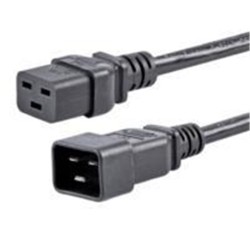 CABLE DE 1.8M C19 A C20 DE SERVICIO PESADO DE 14AWG PARA ALIMENTACIÓN DE COMPUTADORAS - STARTECH.COM MOD. PXTC19C20146