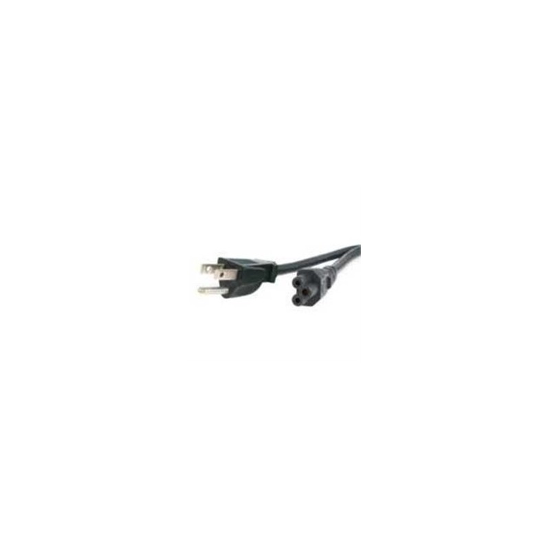 CABLE DE 1.8M ESTÁNDAR PARA LAPTOP - NEMA 5-15P A C5 - STARTECH.COM MOD. PXT101NB3S