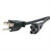 CABLE DE 1.8M ESTÁNDAR PARA LAPTOP - NEMA 5-15P A C5 - STARTECH.COM MOD. PXT101NB3S