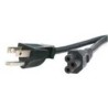CABLE DE 1.8M ESTÁNDAR PARA LAPTOP - NEMA 5-15P A C5 - STARTECH.COM MOD. PXT101NB3S