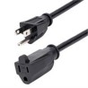 CABLE DE 2M DE EXTENSION DE ALIMENTACION - CABLE NEMA 5-15R A NEMA 5-15P - 13A 125V - 16AWG - STARTECH.COM - CABLE EXTENSOR DE A