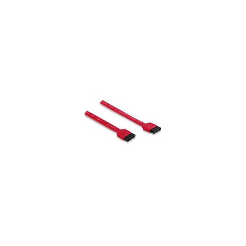 CABLE SATA MANHATTAN 50CM 7 PINES CONECTOR RECTO M-M