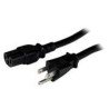 CABLE DE 2.4M 14AWG DE ALIMENTACIÓN PARA COMPUTADORA PC NEMA5-15P A C15 - PARA FUENTE DE PODER CON TIERRA ATERRIZADO - STARTECH.
