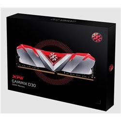 MEMORIA ADATA 8GB DDR4 3200MHZ XPG GAMMIX D30 DISIPADOR ROJO AX4U32008G16A-SR30