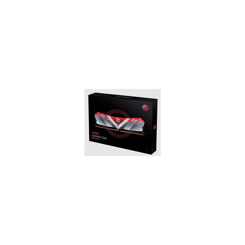 MEMORIA ADATA 8GB DDR4 3200MHZ XPG GAMMIX D30 DISIPADOR ROJO AX4U32008G16A-SR30