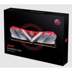 MEMORIA ADATA 8GB DDR4 3200MHZ XPG GAMMIX D30 DISIPADOR ROJO AX4U32008G16A-SR30