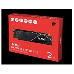 SSD M.2 2280 NVME/PCIE ADATA XPG 2TB GAMMIX S70 AGAMMIXS70B-2T-CS