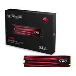 SSD M.2 512GB ADATA XPG GAMING S11 2280 NVMe 1.3 CON DISIPADOR AGAMMIXS11P-512GT-C