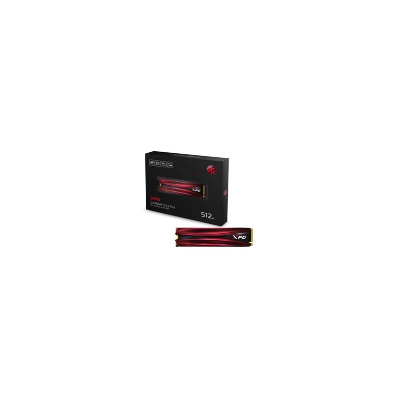 SSD M.2 512GB ADATA XPG GAMING S11 2280 NVMe 1.3 CON DISIPADOR AGAMMIXS11P-512GT-C