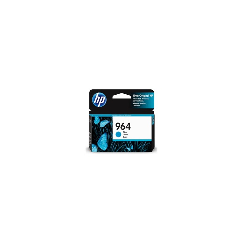 TINTA HP 964 3JA50AL CIAN OFFICEJET (700 PAG) OfficeJet Pro 9010 9016 9018 9020