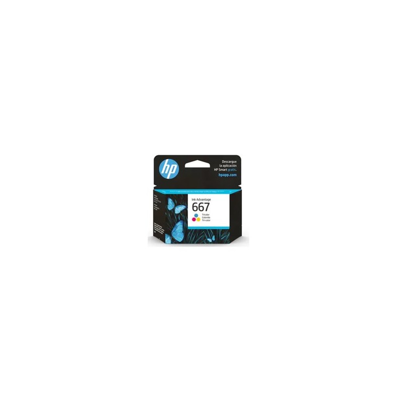 TINTA HP 667 3YM78AL TRICOLOR DESKJET INK ADVANTAGE 2374 (100 PAG)