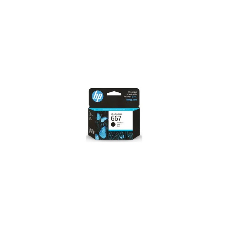 TINTA HP 667 3YM79AL NEGRO DESKJET INK ADVANTAGE 2374 (120 PAG)