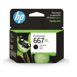 TINTA HP 667 XL 3YM81AL NEGRO DESKJET INK ADVANTAGE 2374 (480 PAG)