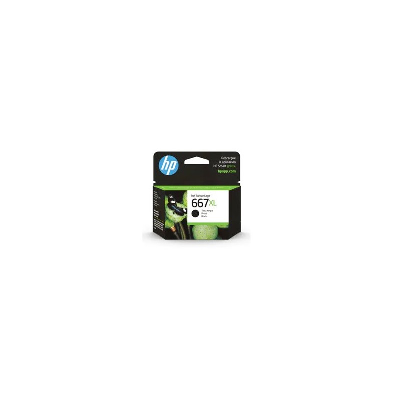 TINTA HP 667 XL 3YM81AL NEGRO DESKJET INK ADVANTAGE 2374 (480 PAG)